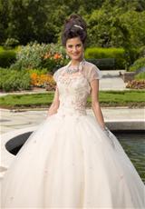 2012 Vizcaya Quinceanera Dresses 87062.  Available in Ballet Pink/Fuchsia, Champagne/Blush, White/Turquoise